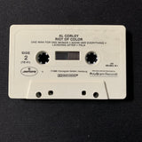 CASSETTE Al Corley 'Riot of Color' (1986) Euro 80s pop tape OOP
