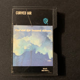 CASSETTE Curved Air 'Second Album' prog rock tape in plastic slipcase