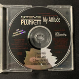 CD Steve Plunkett 'My Attitude' (1991) 4-track promo DJ radio sampler ex-Autograph