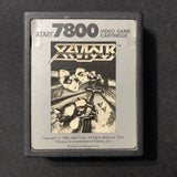ATARI 7800 Xevious tested video game cartridge retro arcade fun 1986