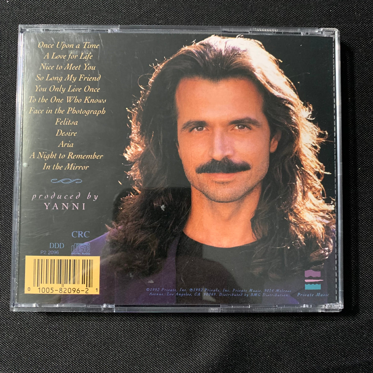CD Yanni 'Dare To Dream' (1992) So Long My Friend! A Love For Life