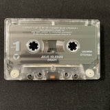 CASSETTE Julio Iglesias 'Crazy' (1994) Dave Koz, Art Garfunkel, Dolly Parton, Sting, Lucio Dalla
