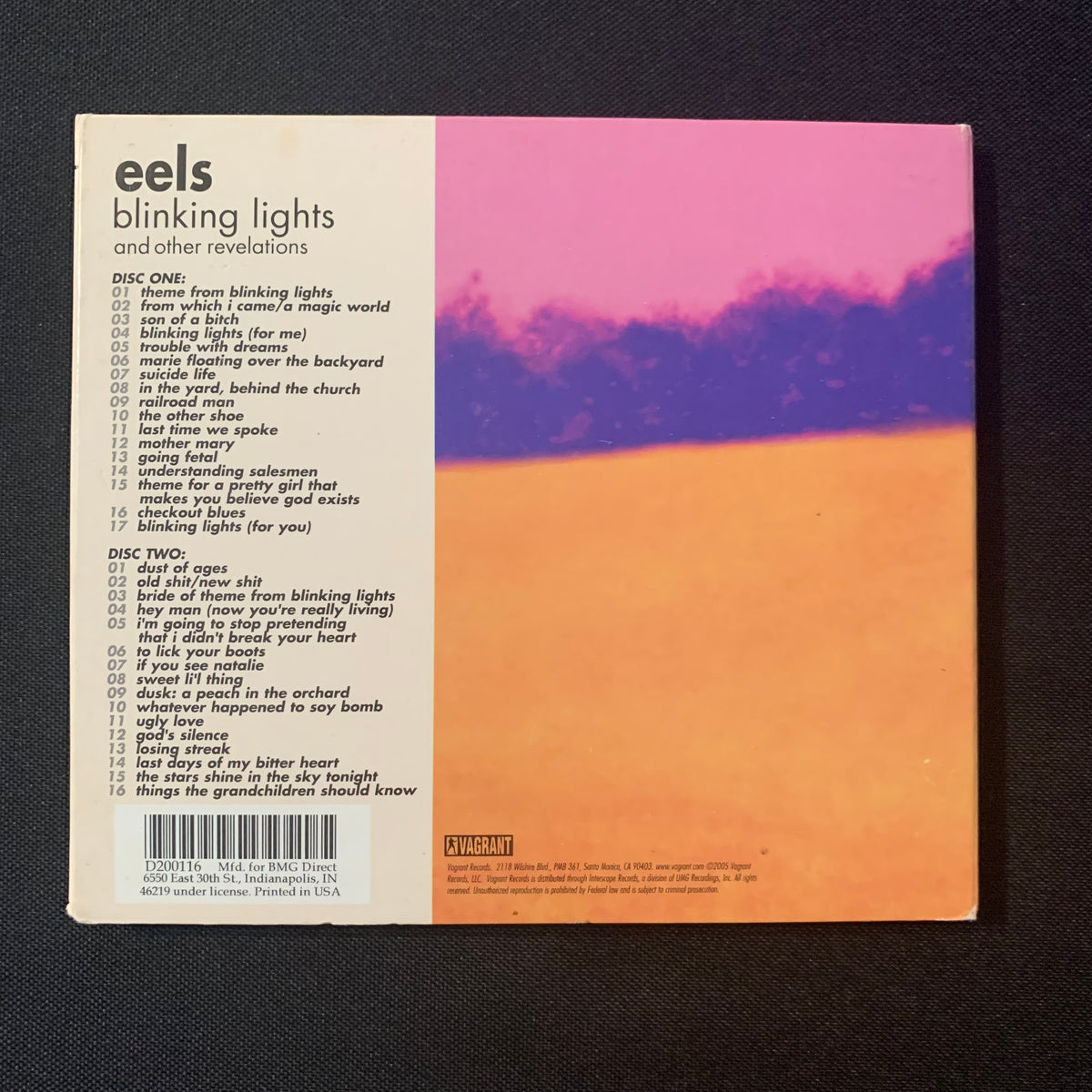 CD Eels 'Blinking Lights and Other Revelations' (2005) Vagrant BMG dou