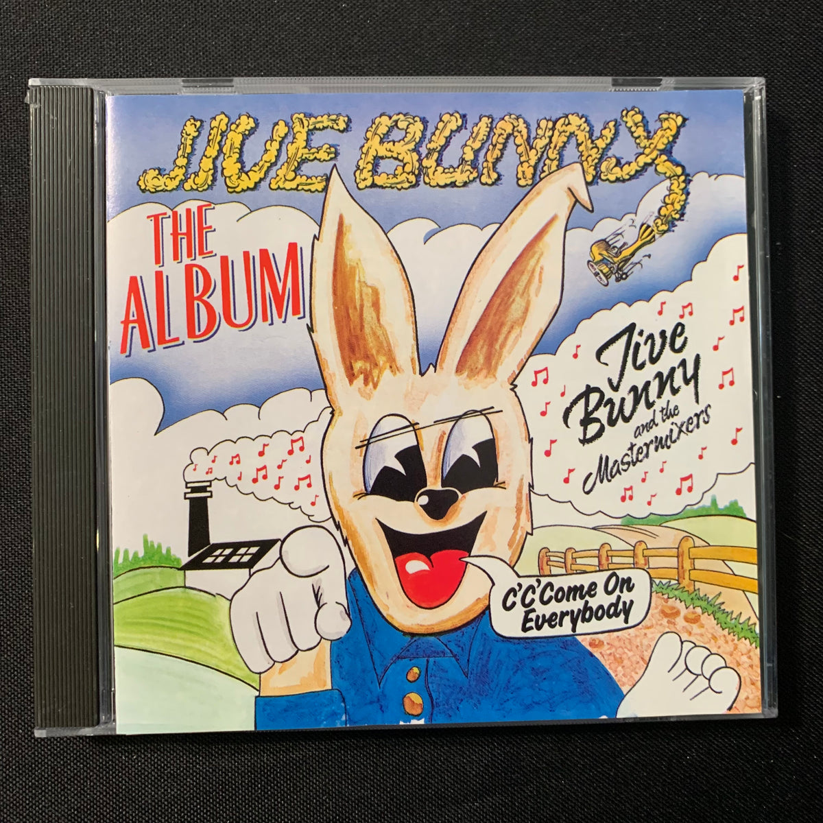 CD Jive Bunny and the Mastermixers 'The Album' (1989) megamix Swing th