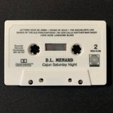 CASSETTE D.L. Menard 'Cajun Saturday Night' (1989) Rounder 'Cajun Hank Williams'