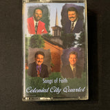 CASSETTE Colonial City Quartet 'Songs Of Faith' gospel Christian music tape