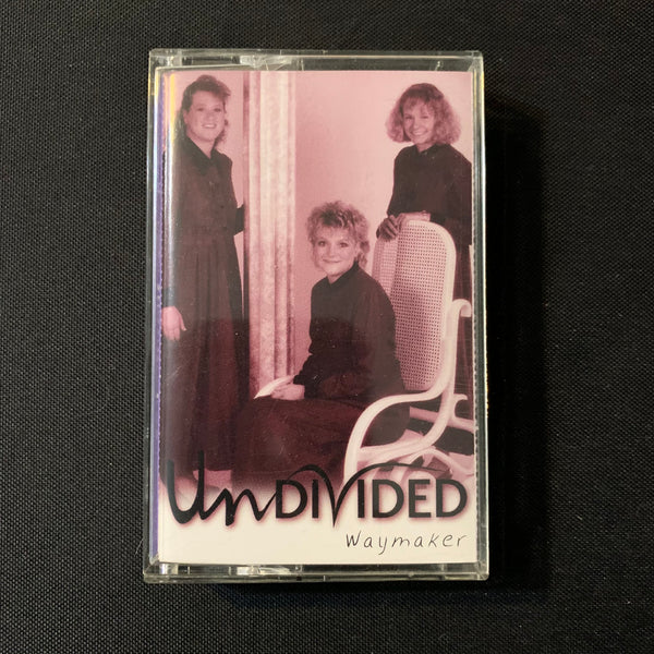 CASSETTE Undivided 'Waymaker' (1998) Ohio female gospel trio tape