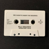CASSETTE Billy Walker 'Greatest Hits' country Charlie's Shoes