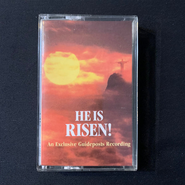 CASSETTE He Is Risen (1983) Guideposts Christian gospel tape Johnny Cash, Mahalia Jackson, Chuck Wagon Gang