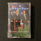 CASSETTE The Steeles 'We Want America Back' (1996) new sealed gospel Christian