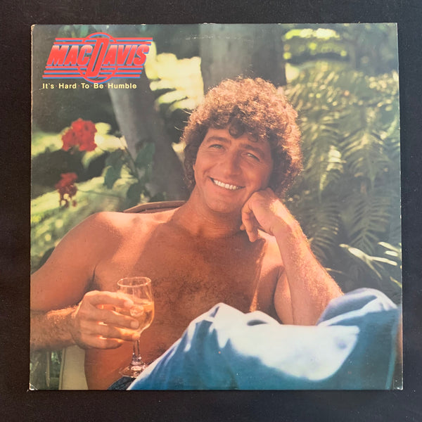 LP Mac Davis 'It's Hard To Be Humble' (1980) VG+/VG+ vinyl record