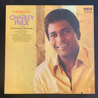 LP Charley Pride 'A Sunshiny Day With' (1972) VG+/VG country vinyl record