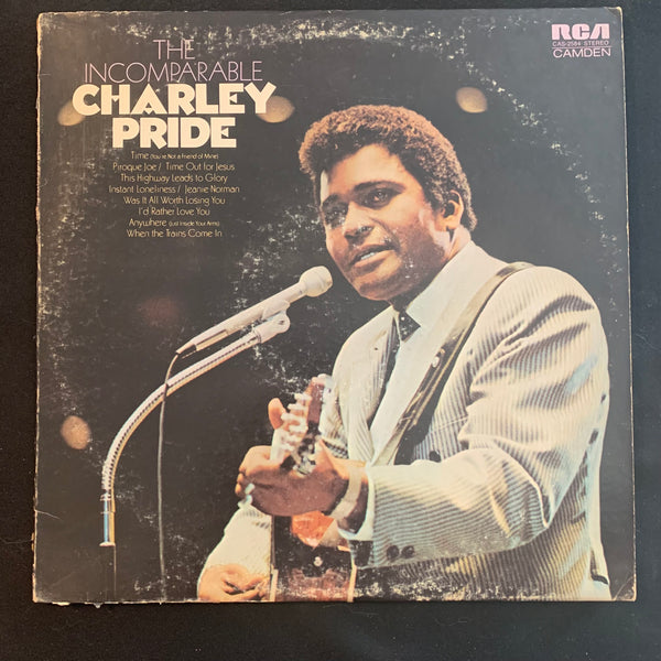 LP Charley Pride 'The Incomparable' (1972) VG+/VG country vinyl record