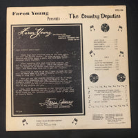 LP Faron Young Presents The Country Deputies (1972) VG+/VG country vinyl record