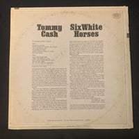 LP Tommy Cash 'Six White Horses' (1970) VG+/VG country vinyl record