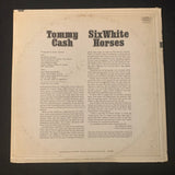 LP Tommy Cash 'Six White Horses' (1970) VG+/VG country vinyl record