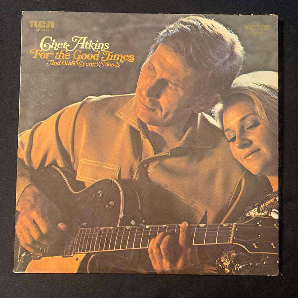 LP Chet Atkins 'For the Good Times and Other Country Moods' (1971) VG+/VG+ country vinyl record