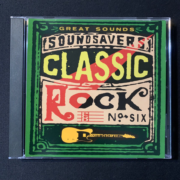 CD PGD SoundSavers Classic Rock No. 6 (1995) promo Beastie Boys, U2, Rush, Elton John, Deep Purple