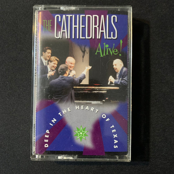 CASSETTE Cathedrals 'Alive! Deep In the Heart of Texas' (1997) southern gospel Christian