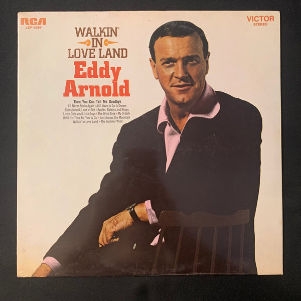 LP Eddy Arnold 'Walkin' In Love Land' (1968) new sealed country vinyl record