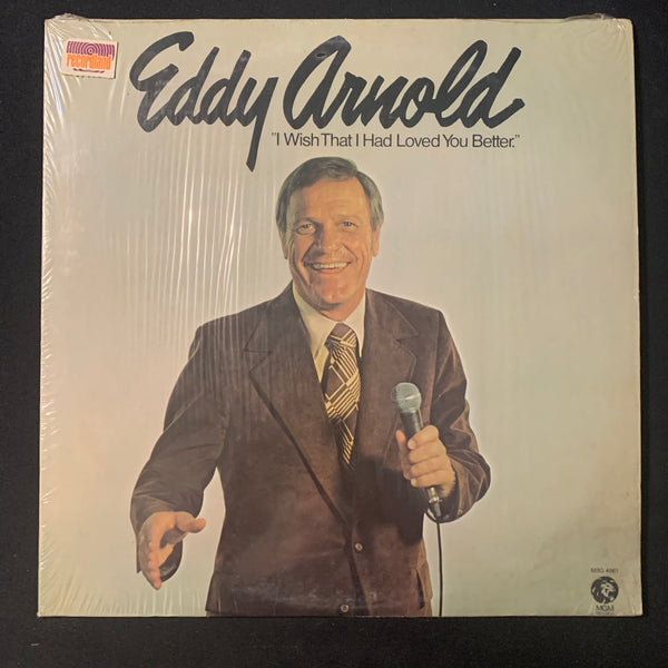 LP Eddy Arnold 'I Wish That I Had Loved You Better' (1974) VG+/VG+ vinyl record