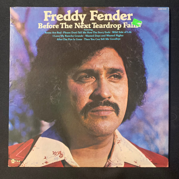 LP Freddy Fender 'Before the Next Teardrop Falls' (1975) VG/VG country vinyl record