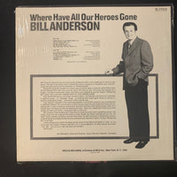 LP Bill Anderson 'Where Have All Our Heroes Gone' (1970) VG/VG+ country vinyl record