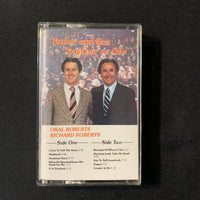 CASSETTE Oral and Richard Roberts 'Father and Son Together As One' Christian gospel