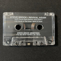 CASSETTE Steve Brock 'Revival Again' Hamilton, Ohio evangelist Christian music