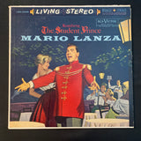 LP Mario Lanza 'The Student Prince' (1960) VG/VG Romberg opera vinyl record