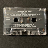 CASSETTE Sing the Glory Down Volume 1 (1992) split-track edition sing-a-long choir
