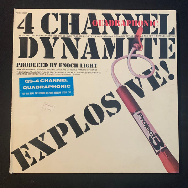 LP Enoch Light '4 Channel Quadrophonic Dynamite' (1972) VG/VG Project 3 vinyl record