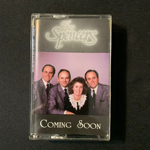 CASSETTE The Spencers 'Coming Soon' (1989) Ohio gospel family quartet