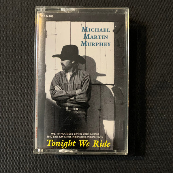 CASSETTE Michael Martin Murphey 'Tonight We Ride' (1986) country rock tape