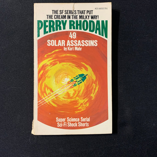 BOOK Kurt Mahr 'Perry Rhodan #49: Solar Assassins' (1974) PB Ace science fiction