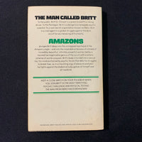 BOOK Ian Ross 'Mind Masters #4: Amazons' (1976) PB Signet sexy science fiction