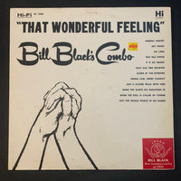 LP Bill Black's Combo 'That Wonderful Feeling' (1961) VG+/VG vinyl record