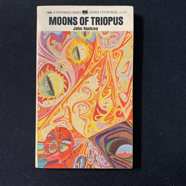 BOOK John Rankine 'Moons of Triopus' (1969) PB science fiction