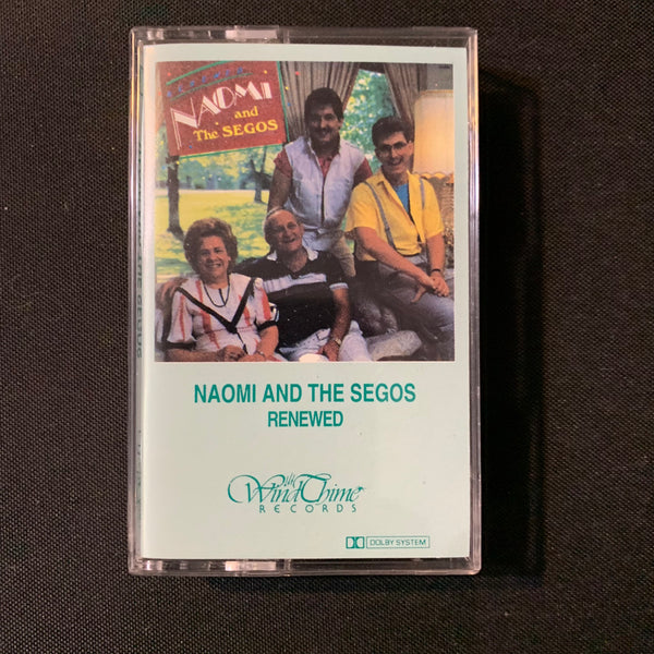 CASSETTE Naomi and the Segos 'Renewed' (1986) classic southern gospel