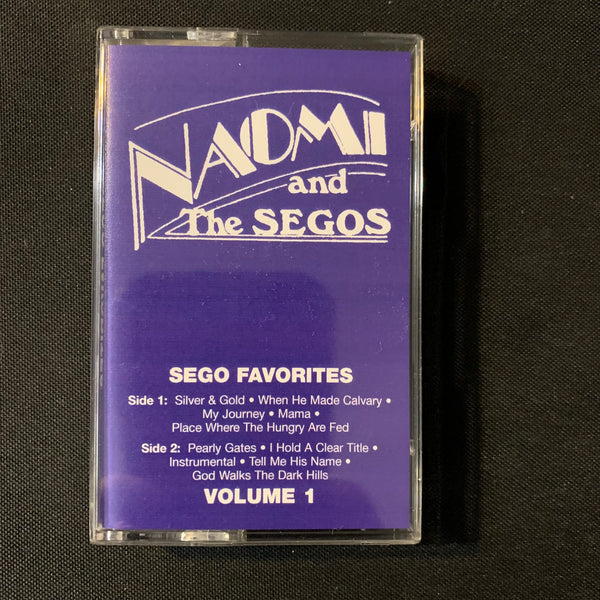 CASSETTE Naomi and the Segos 'Sego Favorites Volume 1' (1989) reissue Sego Brothers gospel