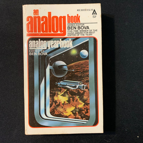 BOOK Ben Bova (ed) 'Analog Yearbook' (1979) Ace PB science fiction Robert Bloch