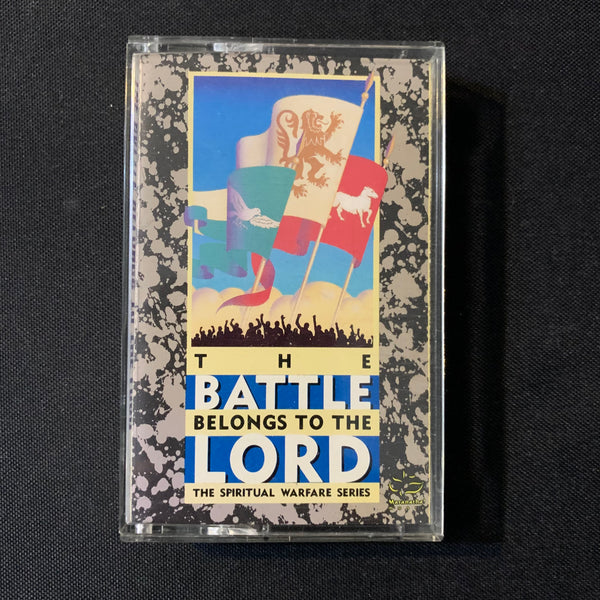 CASSETTE Maranatha Singers 'The Battle Belongs To the Lord' (1990) Spiritual Warfare series