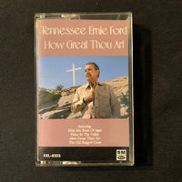 CASSETTE Tennessee Ernie Ford 'How Great Thou Art' (1983) gospel collection