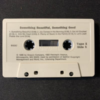CASSETTE Bill Gaither Trio 'Something Beautiful, Something Good' [tape 1] (1986) gospel