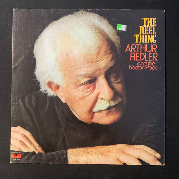 LP Arthur Fiedler and the Boston Pops 'The Reel Thing' (1973) VG/VG classical movie music