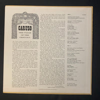 LP Enrico Caruso 'The Voice of the Century' (1962) VG+/VG opera vinyl record