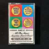 CASSETTE Dance Hall Days [Tape 2] (1995) Harry James, Benny Goodman, Jimmy Dorsey, Glenn Miller