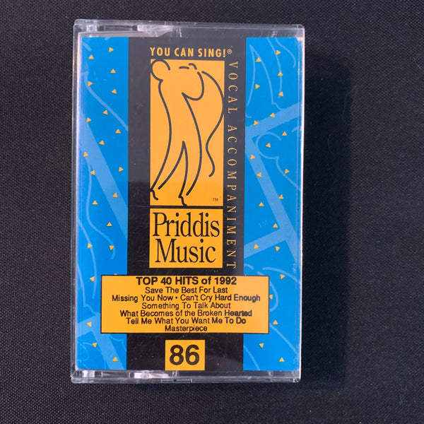 CASSETTE Priddis Music Sing Like a Star You Can Sing #86 Top 40 Hits of 1992 karaoke accompaniment