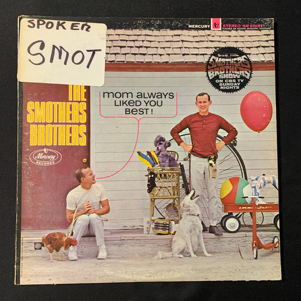 LP Smothers Brothers 'Mom Always Liked You Best!' (1965) VG/VG comedy vinyl record