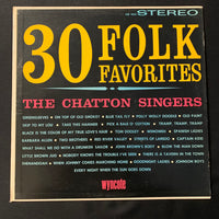 LP The Chatton Singers '30 Folk Favorites' (1964) VG/VG+ Wyncote vinyl record